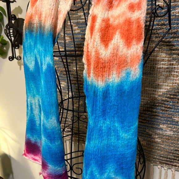 Lucky Brand Colorful Tie-Dye Scarf - Picture 2 of 6